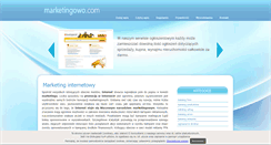 Desktop Screenshot of marketingowo.com